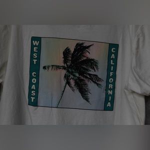 Free State Men’s White T-Shirt 'West Coast California' Logo (Medium)